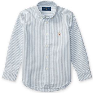 Little Boys Striped Long-Sleeve Oxford Shirt